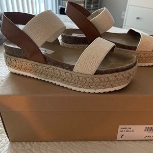 Steve Madden Jaklin Espadrille, stretch, 7